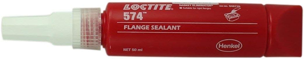 Loctite 574, anaerobic, orange paste (50ml), gasketing, joint fitting, rigid metal flanges, thixotropic, gearbox and engine