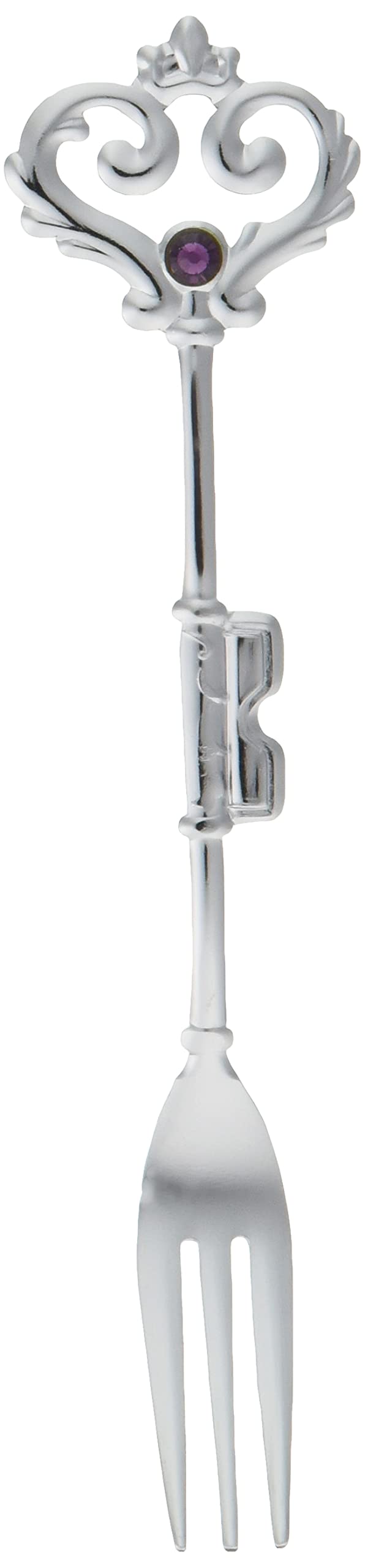 Takamura Metal 401406 Harky Purple Himefork, Silver