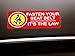 8 Pcs Fasten Your Seat Belt Sticker 2X5 inch Fasten Your Seat Belts Taxi Notice Warning Labels for Vehicle Car