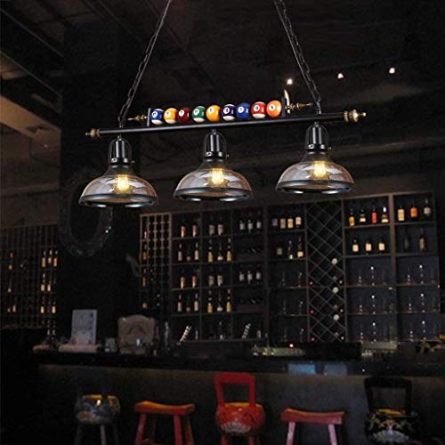 1% One Percent Pool Table Pendant Light Adjustable Billiard Lights Hanging Lighting Industrial Vintage Pendant Light 3 Light Decoration Chandelier For Pool Billiard Table, Bar Table, Bedroom #TOP6