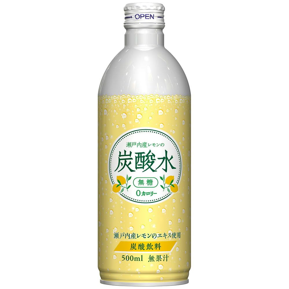 Amazon.co.jp: 瀬戸内産レモン使用 瀬戸内産レモンの炭酸水 500ml×24本