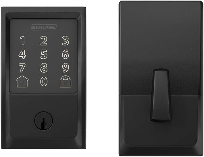 Rеvіеw Schlage Encode Smart Wi-Fi Deadbolt with Century Trim in Matte Black Buу 1 gеt 1 Schlage Encode Smart Wi-Fi Deadbolt with Century Trim in Matte Black