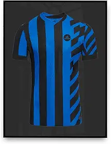 Click Quadros Moldura Caixa Alta Para Camiseta Time Futebol Com Proteção 80x90 cm Azul
