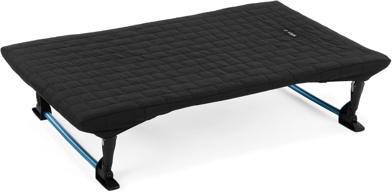 Helinox Dog Cot Warmer Insulation Layer Portable Dog Beds, Black/Coyote Tan, Medium (36 x 24.5)