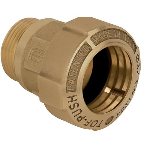 Raccord PE mâle Tof Push 20-​15x21
