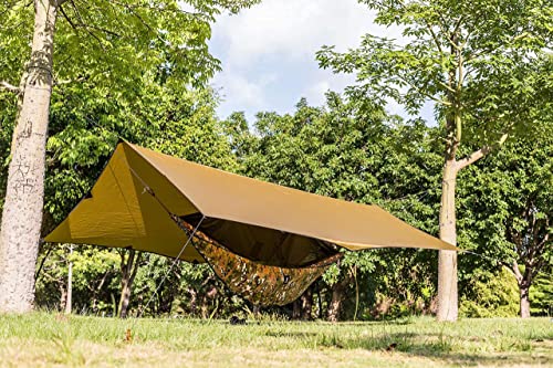 Onetigris Hideout Hammock Underquilt + Bulwark All Season Camping Tarp + Kompound Camping Hammock #TOP1