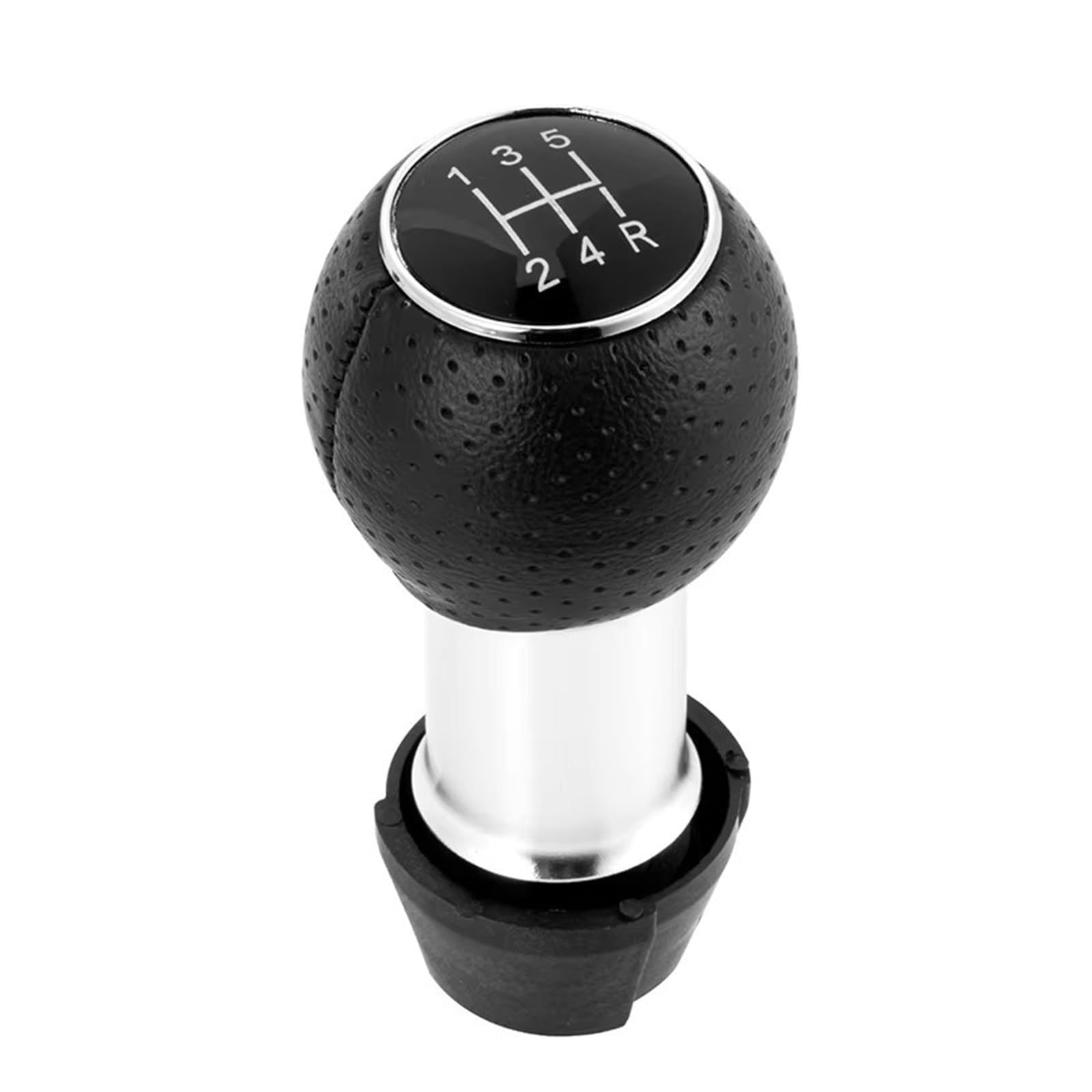 Glblpexelr 12345R For A3 S3 2000 2001 2003 Gear Knob Replacement Abs Plastic/Pu Leather