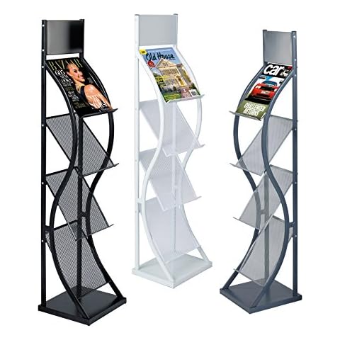 Wonderwall Curve Leaflet Dispenser (White) Cover