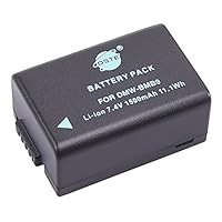 DMW-BMB9E DSTE Ersatz Batterie Akku Kompatibel für Panasonic DMW-BMB9, DMW-BMB9PP und Lumix DMC-FZ40, DMC-FZ45, DMC-FZ47, DMC-FZ48, DMC-FZ60, DMC-FZ62, DMC-FZ70, DMC-FZ150 Digital Kameras
