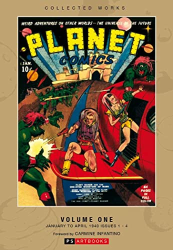 Planet Comics Volume One January to April 1940 Issues 1-4 -  Hardcover