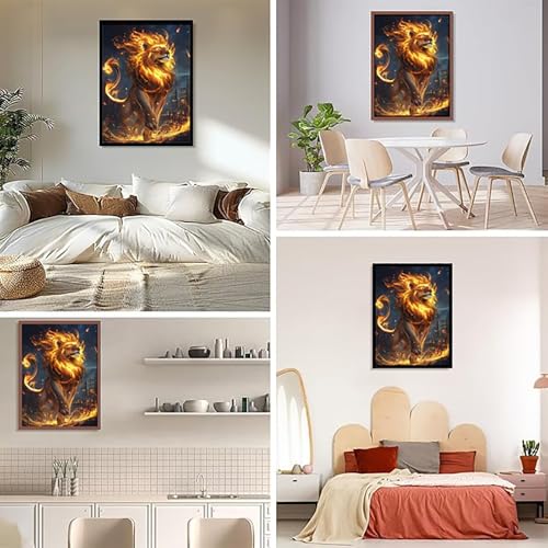 Diamond painting 5D complet full drill mosaïque cristal 60x80
