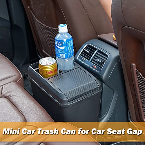 Car Trash Can Bin Waste Container Multi-Function Storage Box Car Cup Holder Car Organizer #TOP2