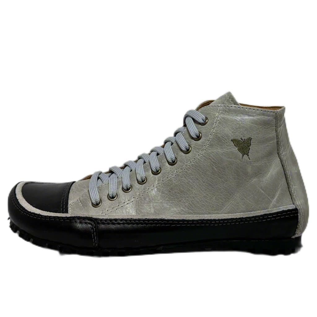Rolling Gray Boots Barefoot-Inspired Handmade Leather Boots for Men Women