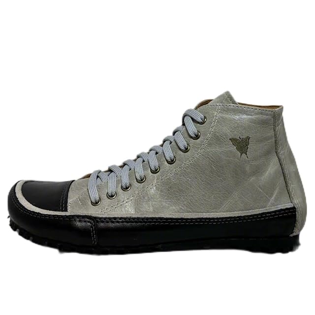 Rolling Gray Boots Barefoot-Inspired Handmade Leather Boots for Men Women