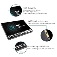 Silicon Power 2-Pack 512GB SSD 3D NAND A55 SLC Cache Performance Boost SATA III 2.5" 7mm (0.28") Internal Solid State Drive – Ansicht 5