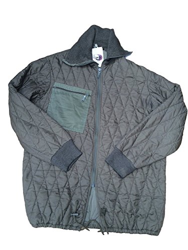 CISSBURY Verde Oliva Alemán Parka Interior, Bang a la Moda Abrigo O Genial Chaqueta Interior - X-Large