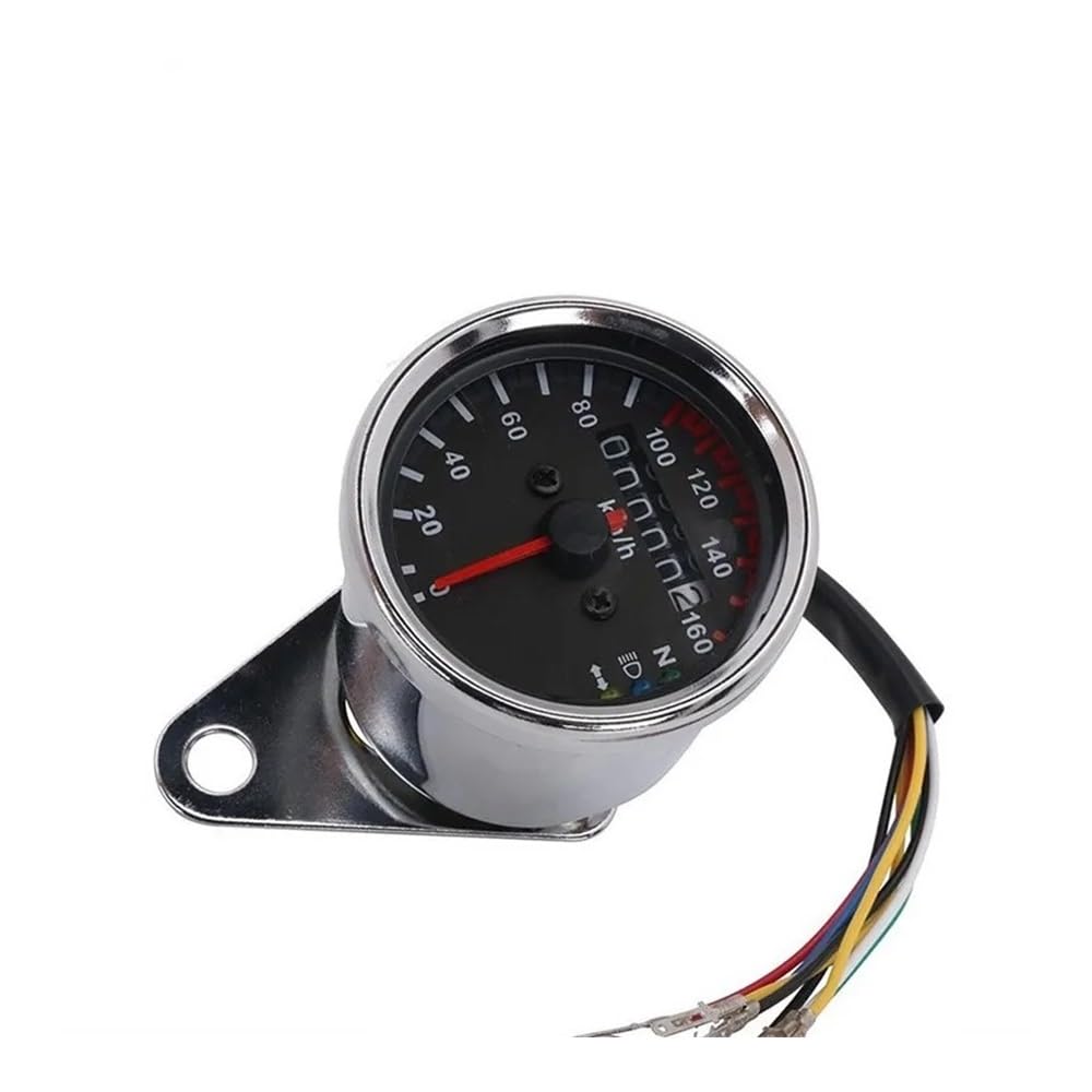 Tachimetro Motocicletta 12v Contachilometri Contadometro Tachimetro Per Cafe Racer Per CG125 Per GN125