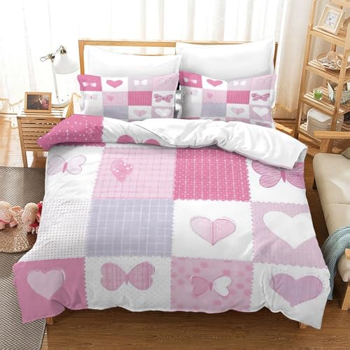 Housse de couette microfibre super douce 3D imprimée 200x200cm