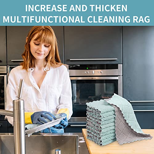 Image of GADIEDIE Kitchen Cloth Dish Towels, Premium Microfiber Cleaning Dishcloths