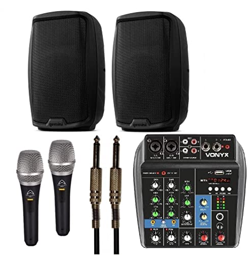 Sistema Karaoke Party 10-7047PLS Con 2 Altoparlanti E Microfono - Bluetooth, USB, SD-Card - Per Feste In Casa - Foto 10