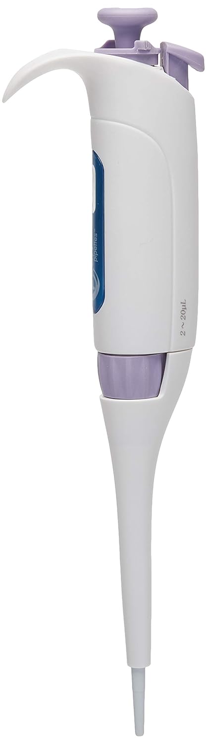 Pearl Pipettes with Adjustable Volume, 2-20 µL, Single Channel (Color: Lt. Purple) (1 Each)