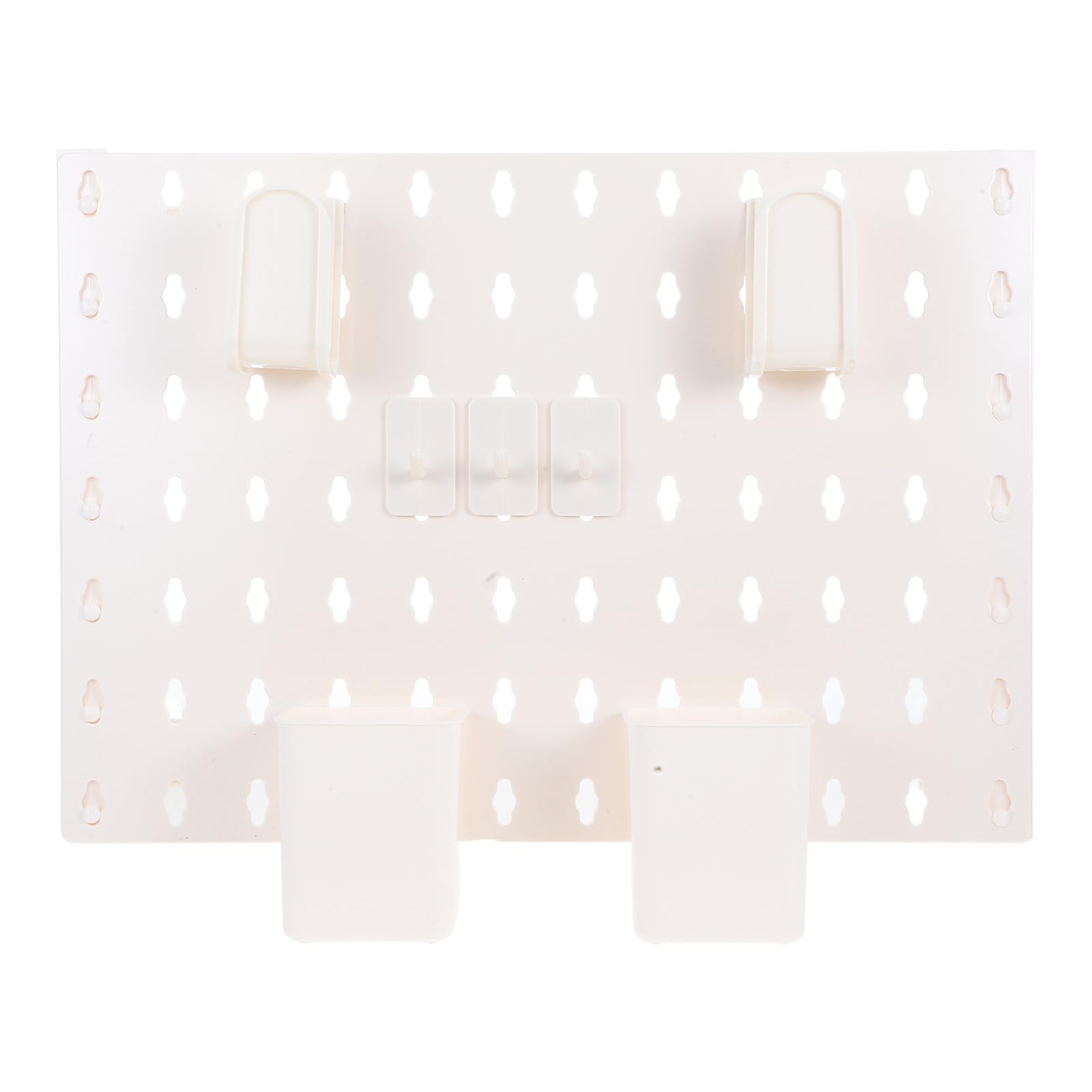 Plastica a Pannello Forato Bianco Organizzatore da Parete