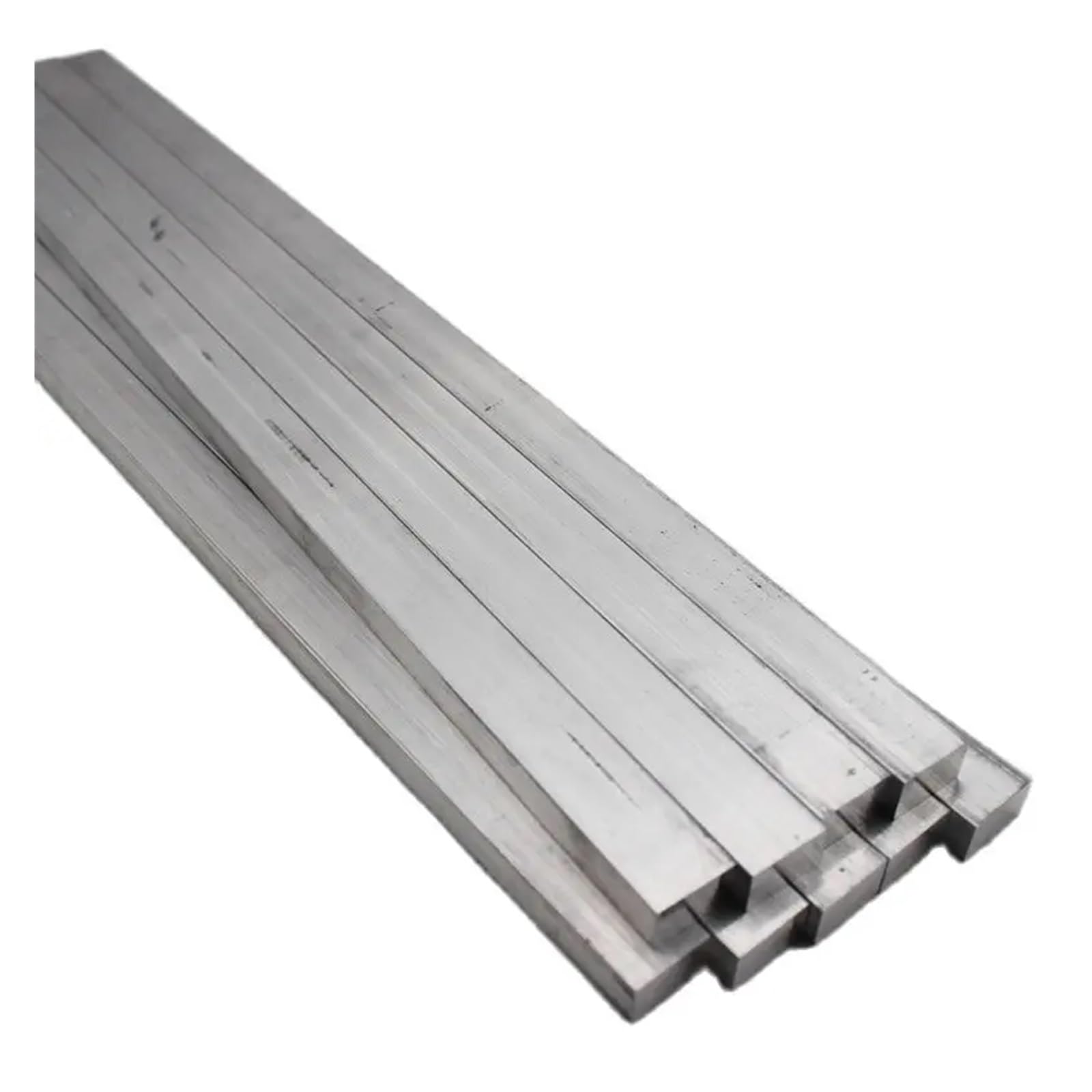 Pletina Aluminio Barra plana de aluminio, tira placa, aleación, bloque chapa metálica, material laminado sólido 6061(Length 500mm,6x80mm)