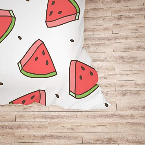 Housse de couette pastèque 3 pièces grand litKing size doux