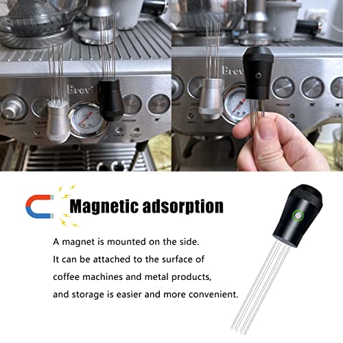 image for NEOUZA Coffee WDT Distribution Tool Accessories, Aluminum Handle Built