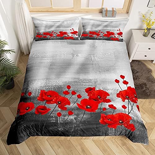 Homemissing Kids Glow in The Dark Duvet Cover Blue Cartoon Stars Universe Bedding Set for Boys Girls Toddler Bedding & Linen Starry Sky Bedspreads with Zipper Single