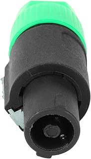 Conexión de 10pcs C Nl4fc -audio -audio de Vida Larga con un Diseño Impermeable para Eventos Al Aire Libre (GREEN)