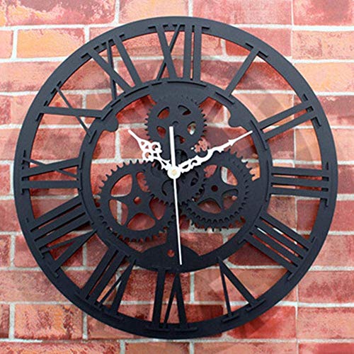 Horloge murale de extérieur étanche grand cadran lisible horloge jardin terrasse stable