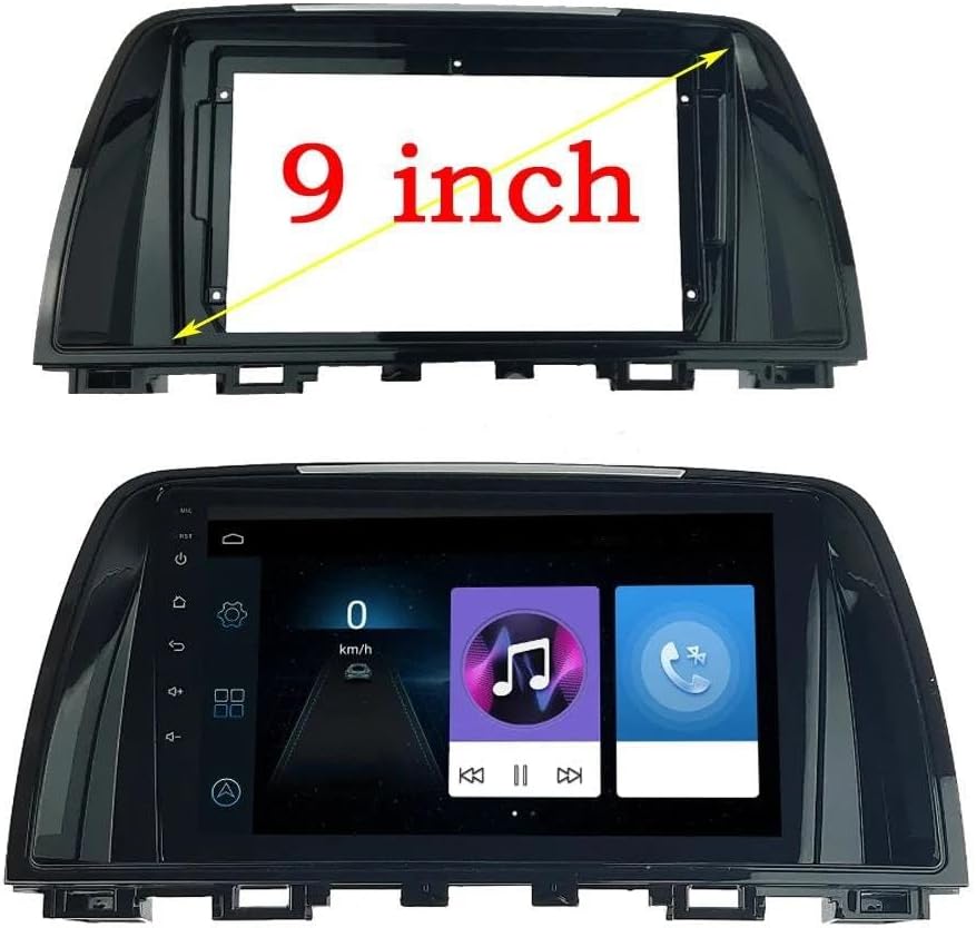 に適合する マツダ CX-5 2015-2017 に適合する アテンザ 2DIN 9インチラジオプレーヤーフレーム カーフェイシア