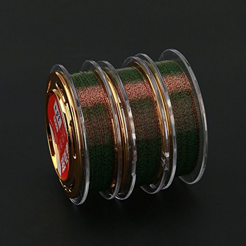 DECDEAL 50 M Linha De Pesca De Nylon Linha De Pesca Monofilamento Ocultação Linha De Pesca Manchado