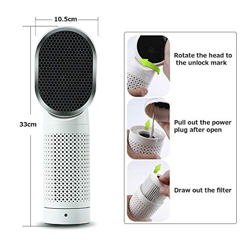 Fellowes AP- 300PH PlasmaTRUE Großer Luftreiniger, weiß/ silber-3