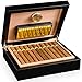 adorini Humidor Torino - Deluxe in nero | igrometro a capello ad alta precisione per la conservazione di 30 sigari | scatola di sigari per regolare l'umidità. immagine