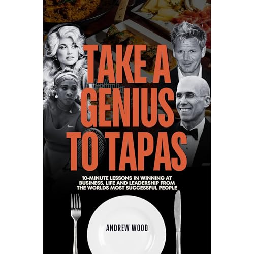 Take a Genius to Tapas Audiolibro Por Andrew Wood arte de portada