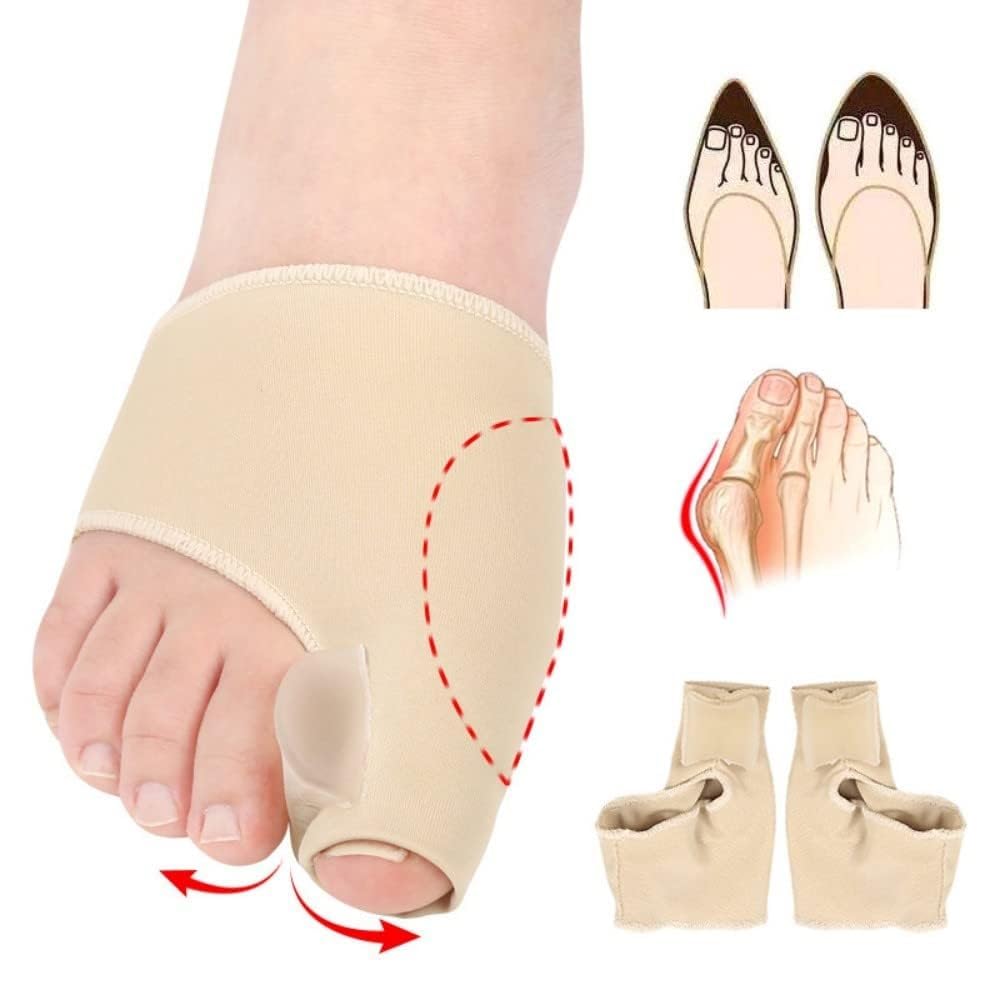 KACHKIT Bunion Correction Toe Separator With Support Toe Straighteners Bunion Relief Relaxing Toes Hammer Toe Straightener(1pair) 1