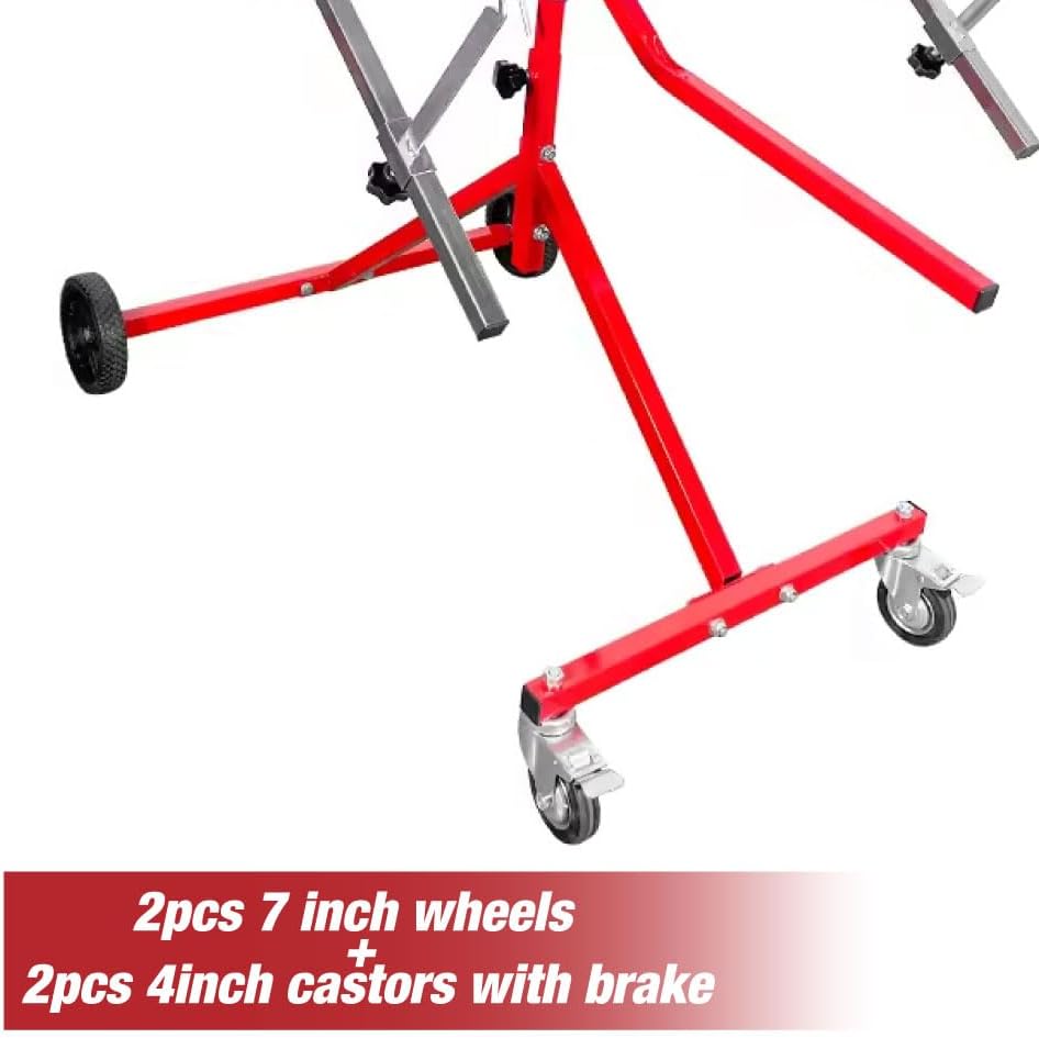 LAUCO Multifunction Paint Stand, Automotive Paint Stand, Body Panel Stand, Door Stands for Painting, Paint Stands Auto Body, Auto Body Repair Tools Adjustable Paint Stand (180° Rotating)- 19531