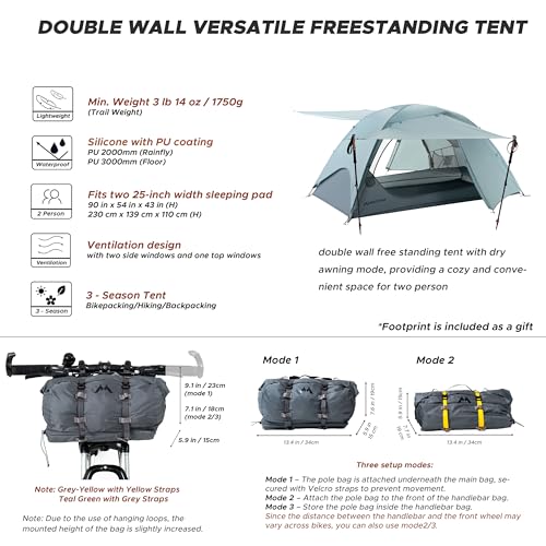 Montiro Wander Hawk 1-2 Person Tent
