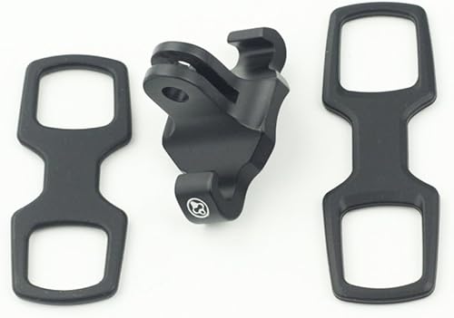 HA-GP002 Soporte de montaje de luz de bicicleta para Garmin Bryton Computer Mounnt y Gopro Adaptador Cateye Alloy 6061-t6