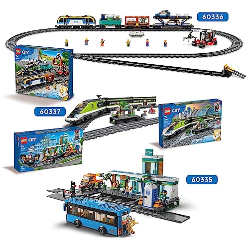 LEGO City Trains 60337 Ekspresowy Pociąg Pasażerski, 764 elementy