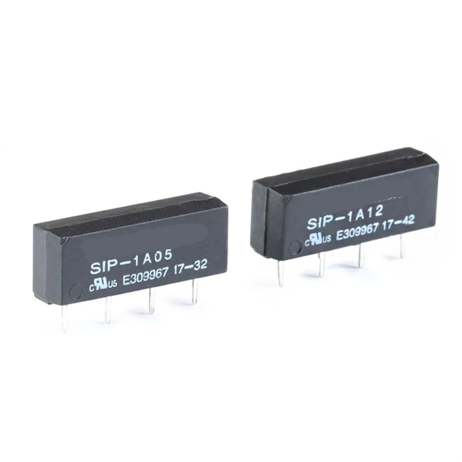 Relais 12V SIP-1A12 à commutation rapide et isolation électrique stable