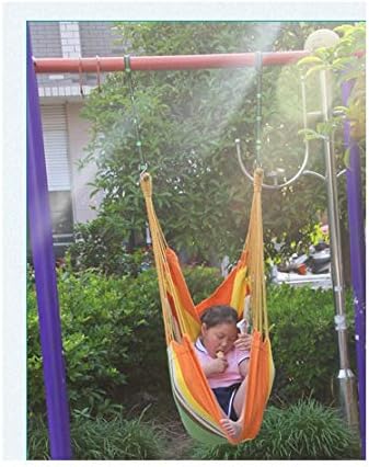 Easy to Carry Hammock Chair Swing Seat240 kg Capacity, Hanging Porch for Home Bedroom Patio Deck Yard Garden