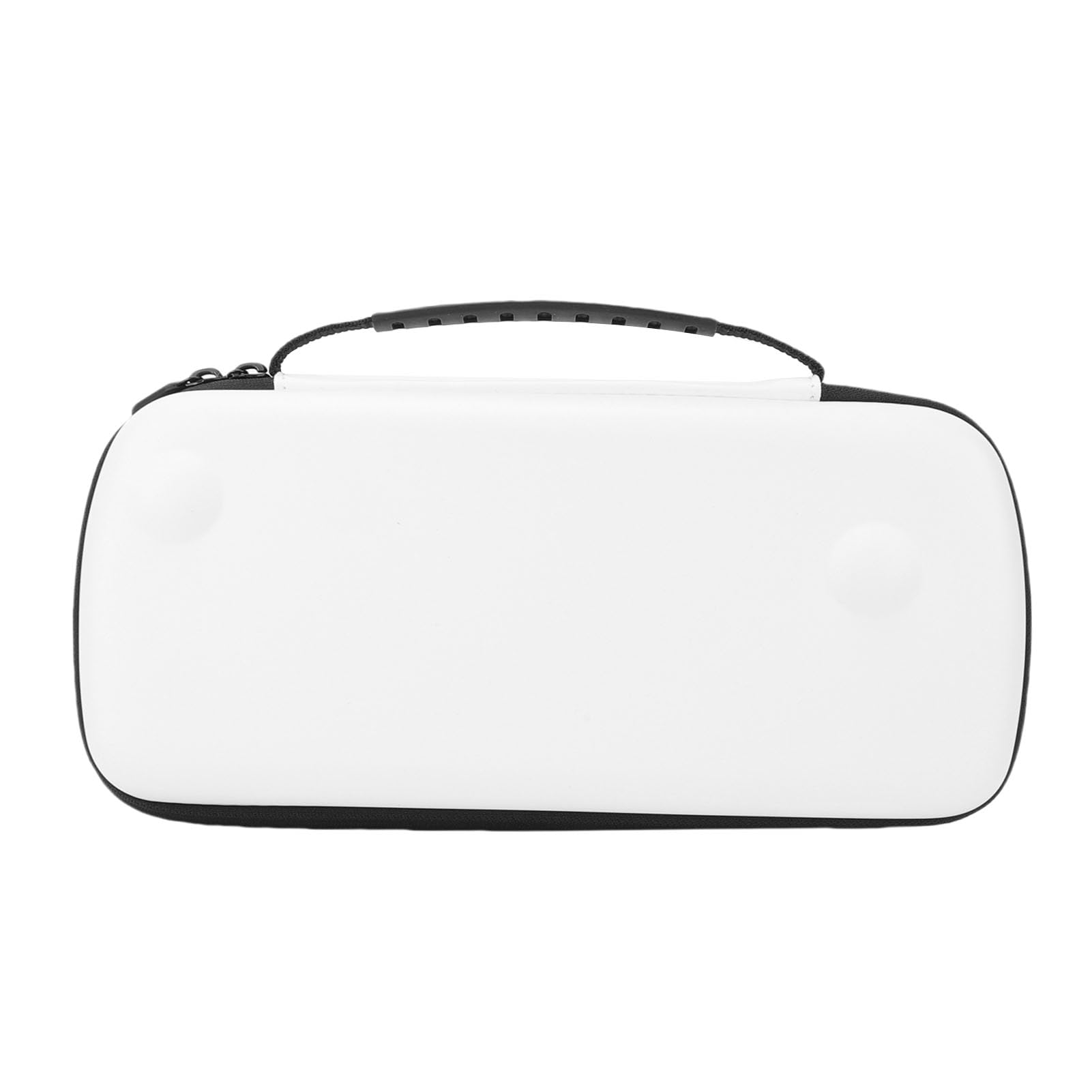 Wakects Custodia Rigida ROG Ally X 7, Pelle PU, Custodia da Viaggio EVA Antiurto per Console di Gioco Portatile (WHITE)