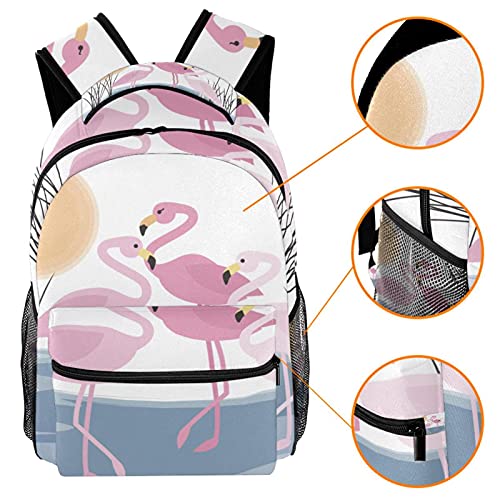Sac à dos hibou mignon avec grande capacité de rangement multicolore