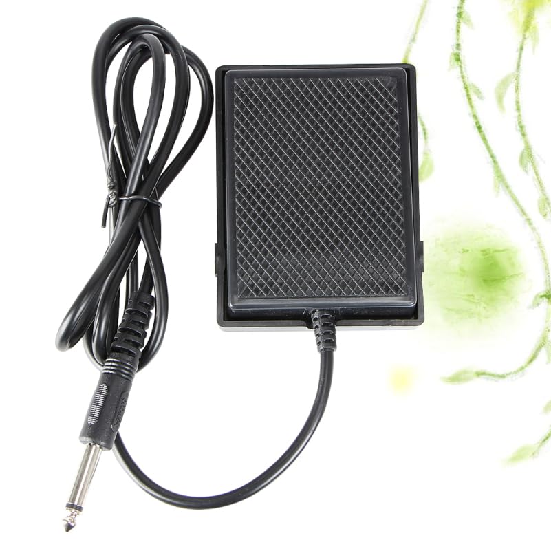 Vaguelly Universal Sustain Pedal for Keyboard Electronic Piano Foot Pedal with Non-Slip Base Half- Control Compatible with Midi Instruments - Image 2