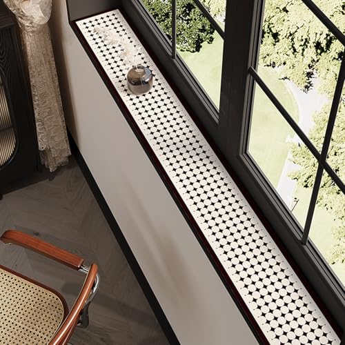 Tapete de tierra de diatomeas para alféizar de ventana protector decorativo 2