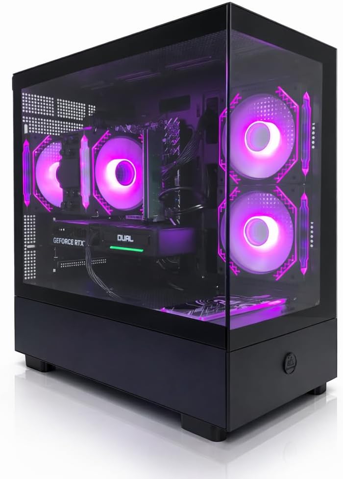 Gaming PC Nvidia RTX 3050 | Intel i7-10700F High Performance | 16GB RAM | 1TB NVMe SSD | High FPS RGB Gaming Desktop | WiFi | Windows 11 | 2 FAR ROBOTICS T-200 Model