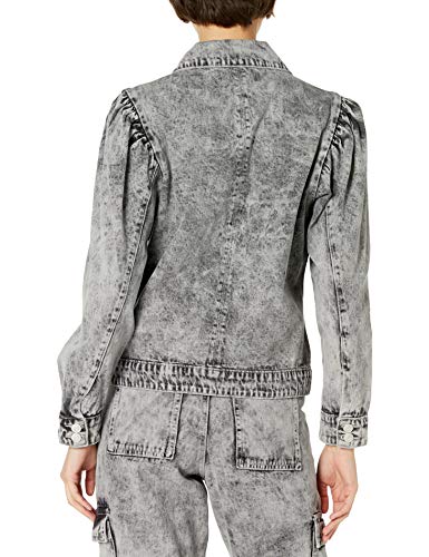 KENDALL + KYLIE Women's Puff Sleeve Denim Jacket - Amazon Exclusive2